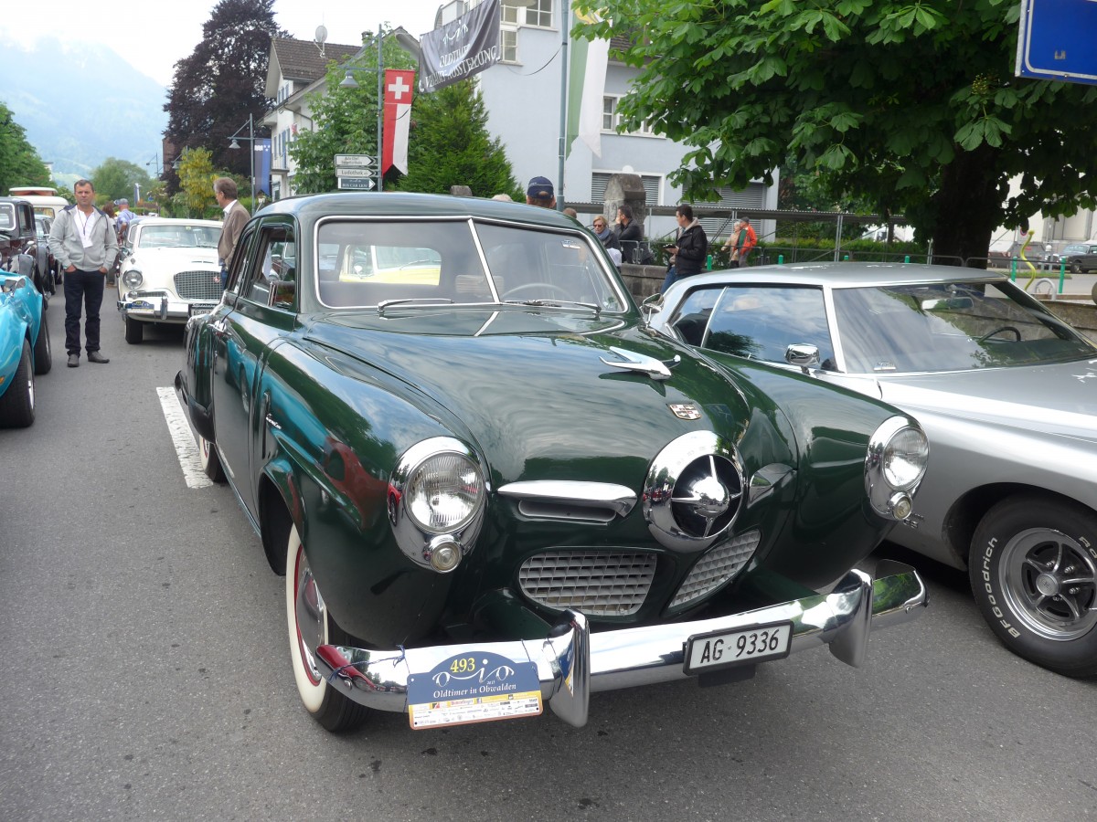 (160'887) - Studebaker - AG 9336 - am 24. Mai 2015 in Sarnen, OiO