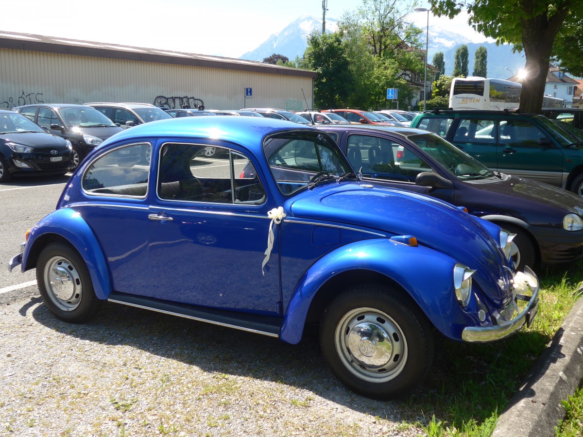 (161'427) - VW-K�fer - BE 795 U - am 29. Mai 2015 in Thun, Seestrasse