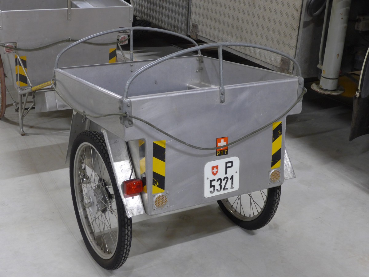 (161'530) - PTT-Regie - P 5321 - Kleinanh�nger am 30. Mai 2015 in Mamishaus, Depot MfK