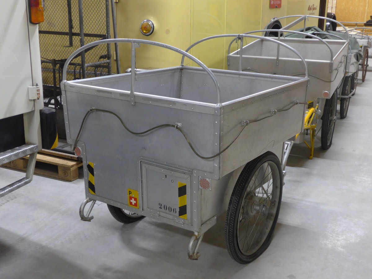 (161'531) - PTT-Regie - P 2006 - Kleinanh�nger am 30. Mai 2015 in Mamishaus, Depot MfK