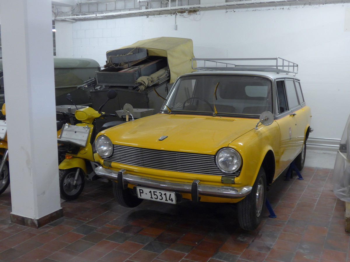 (161'560) - PTT-Regie - P 15'314 - Simca am 30. Mai 2015 in Mamishaus, Depot MfK