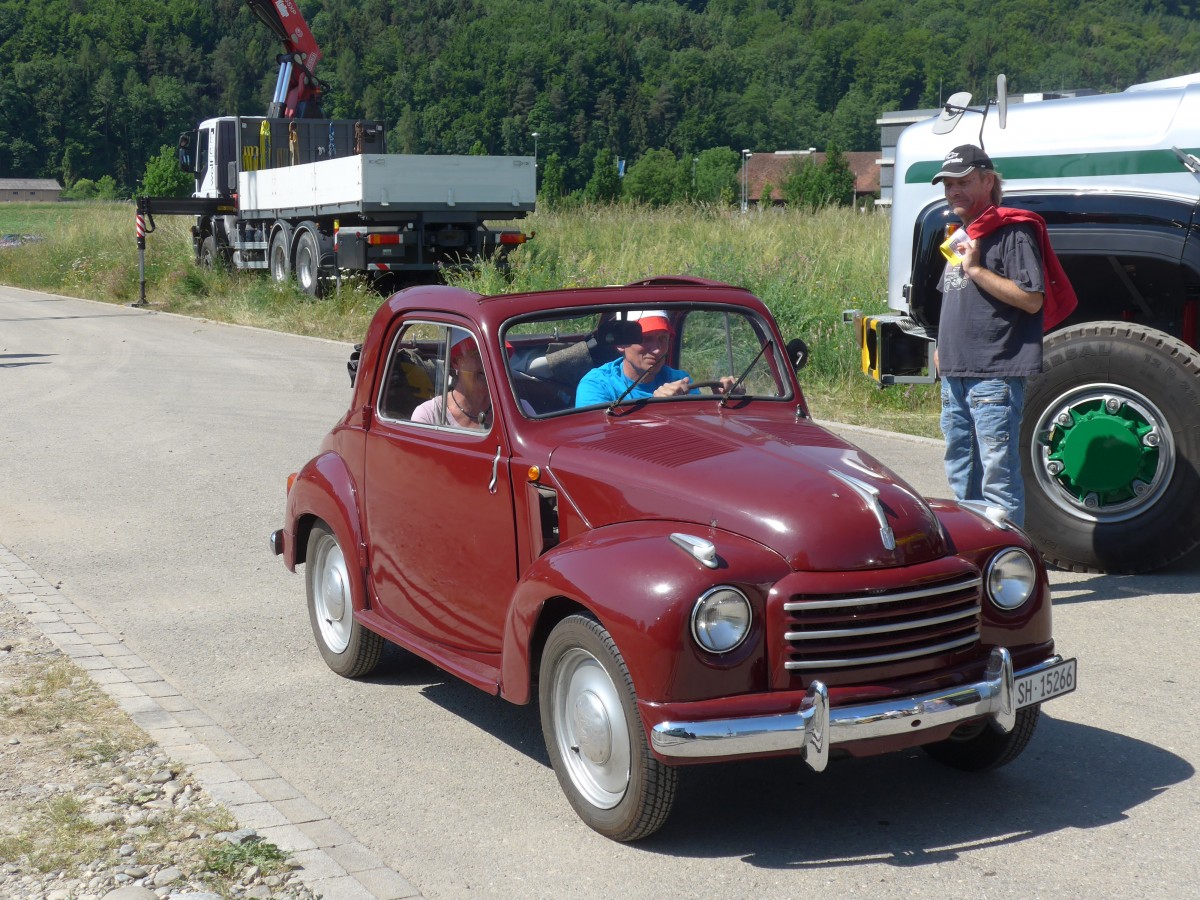 (161'762) - Fiat - SH 15'266 - am 6. Juni 2015 in Thayngen, Saurertreffen