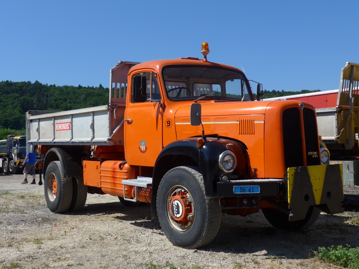 (161'767) - D�bendorf - Nr. 9/SH 61 - Berna am 6. Juni 2015 in Thayngen, Saurertreffen