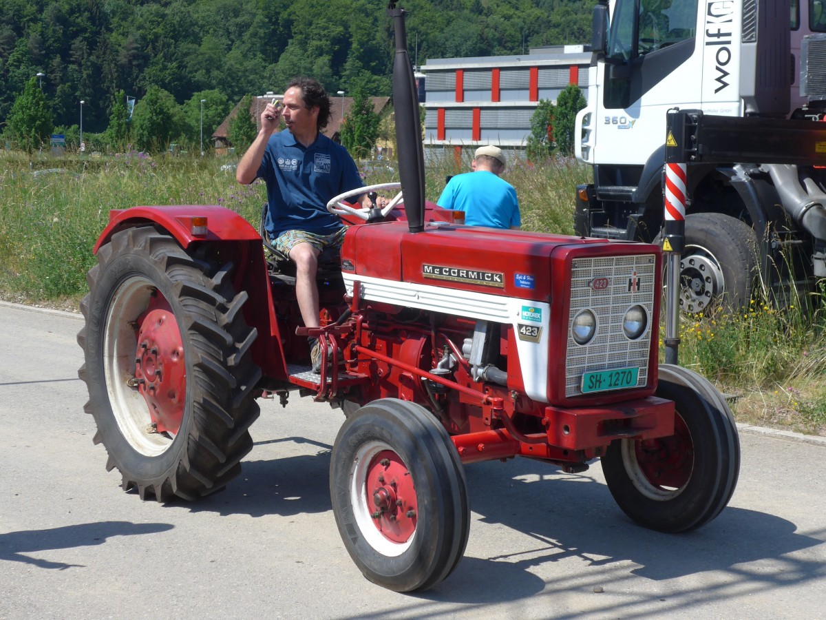 (161'809) - McCormick - SH 1270 - am 6. Juni 2015 in Thayngen, Saurertreffen