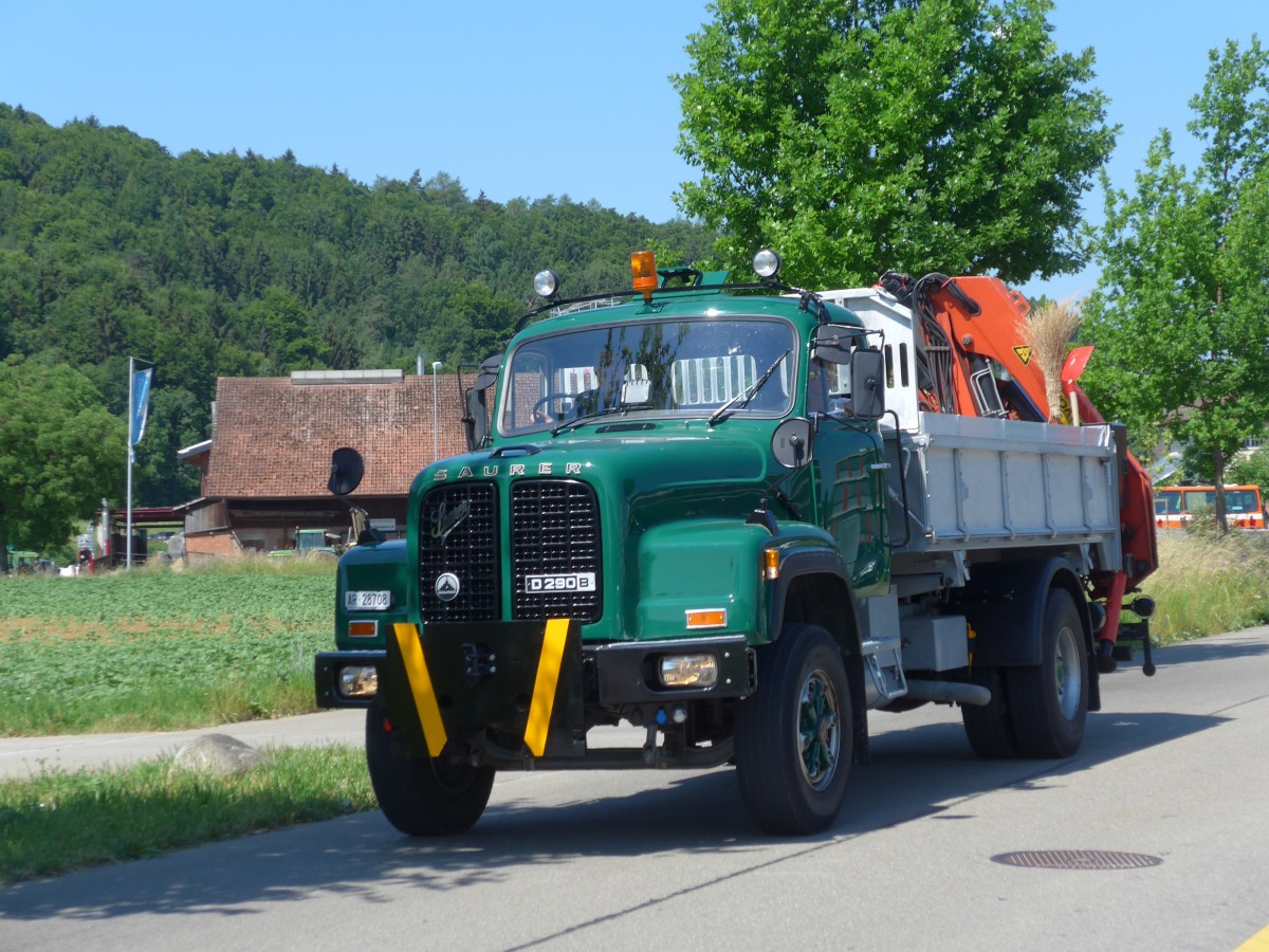 (161'812) - Saurer - AR 28'708 - am 6. Juni 2015 in Thayngen, Saurertreffen