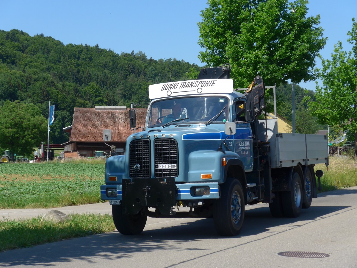 (161'817) - D�nki, Kloten - Nr. 26/SZ 200'079 - Saurer am 6. Juni 2015 in Thayngen, Saurertreffen