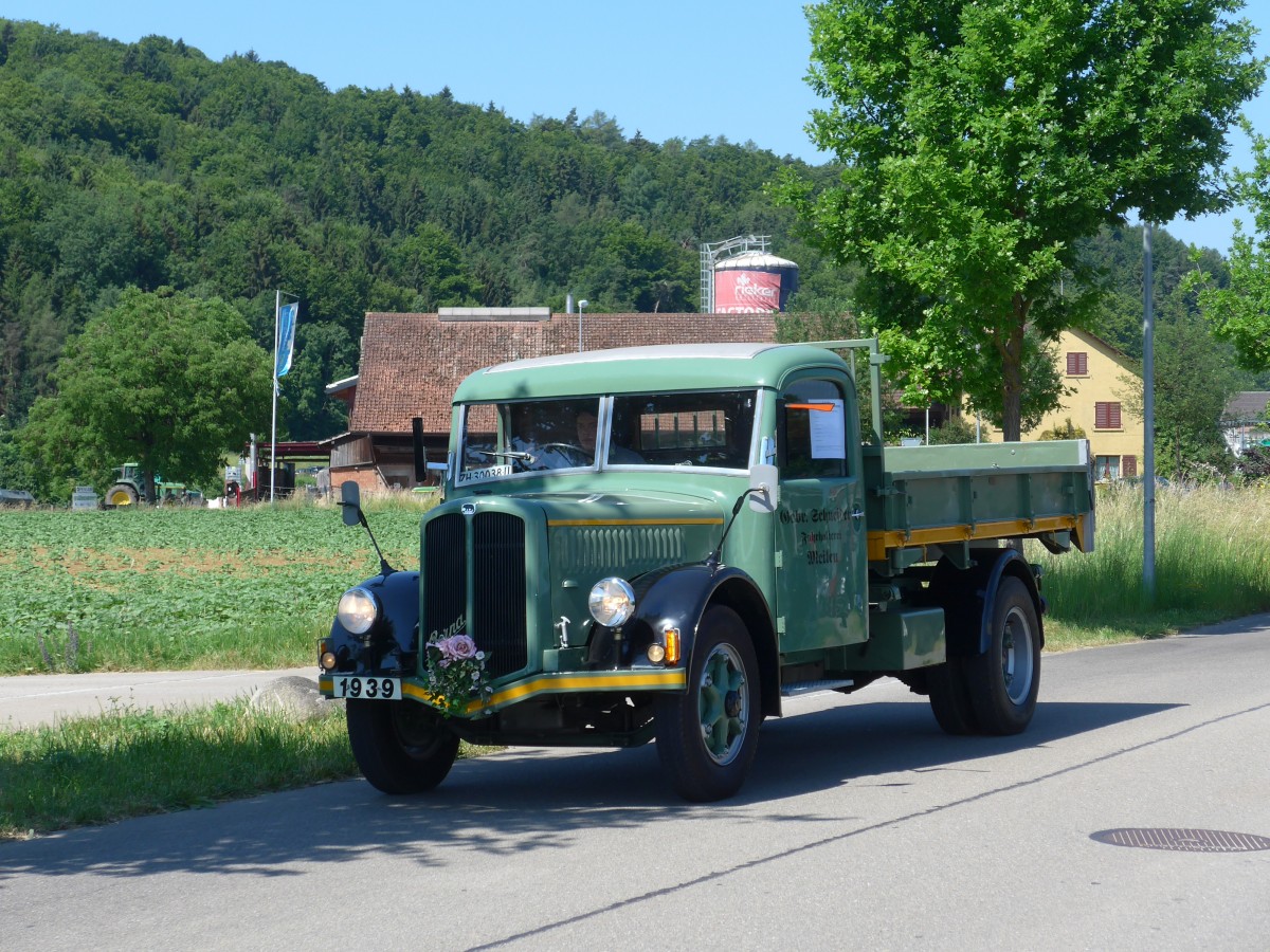 (161'824) - Schneider, Meilen - ZH 30'038 U - Berna am 6. Juni 2015 in Thayngen, Saurertreffen