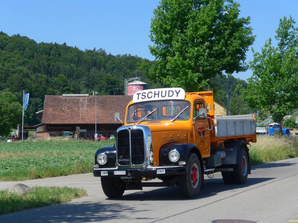 (161'832) - Tschudy, Chur - Nr. 9/ZH 31'103 U - Berna am 6. Juni 2015 in Thayngen, Saurertreffen