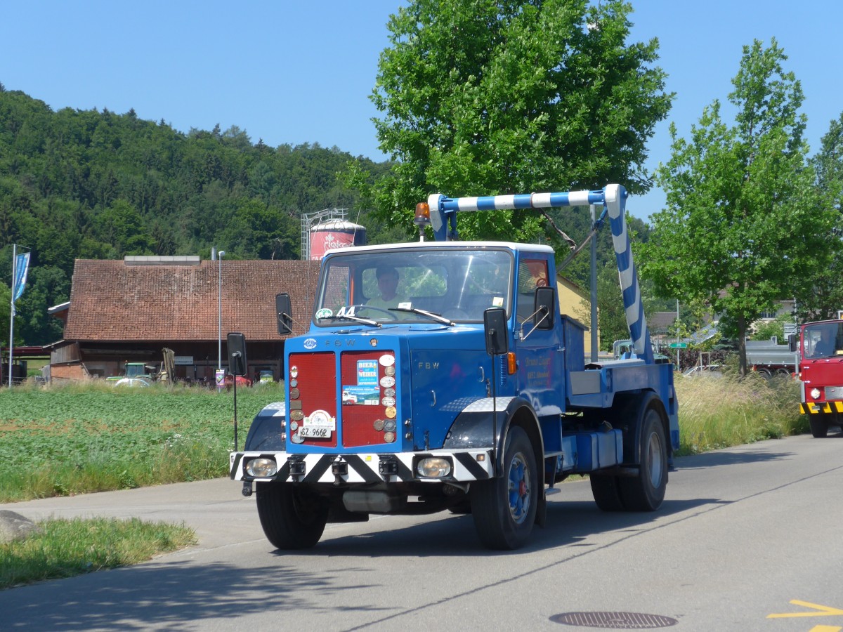 (161'833) - Z�ger, Altendorf - SZ 9662 - FBW am 6. Juni 2015 in Thayngen, Saurertreffen