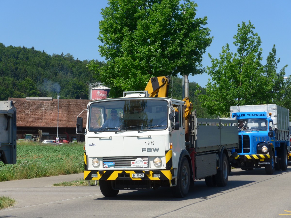 (161'857) - FBW - SH 90'009 - am 6. Juni 2015 in Thayngen, Saurertreffen