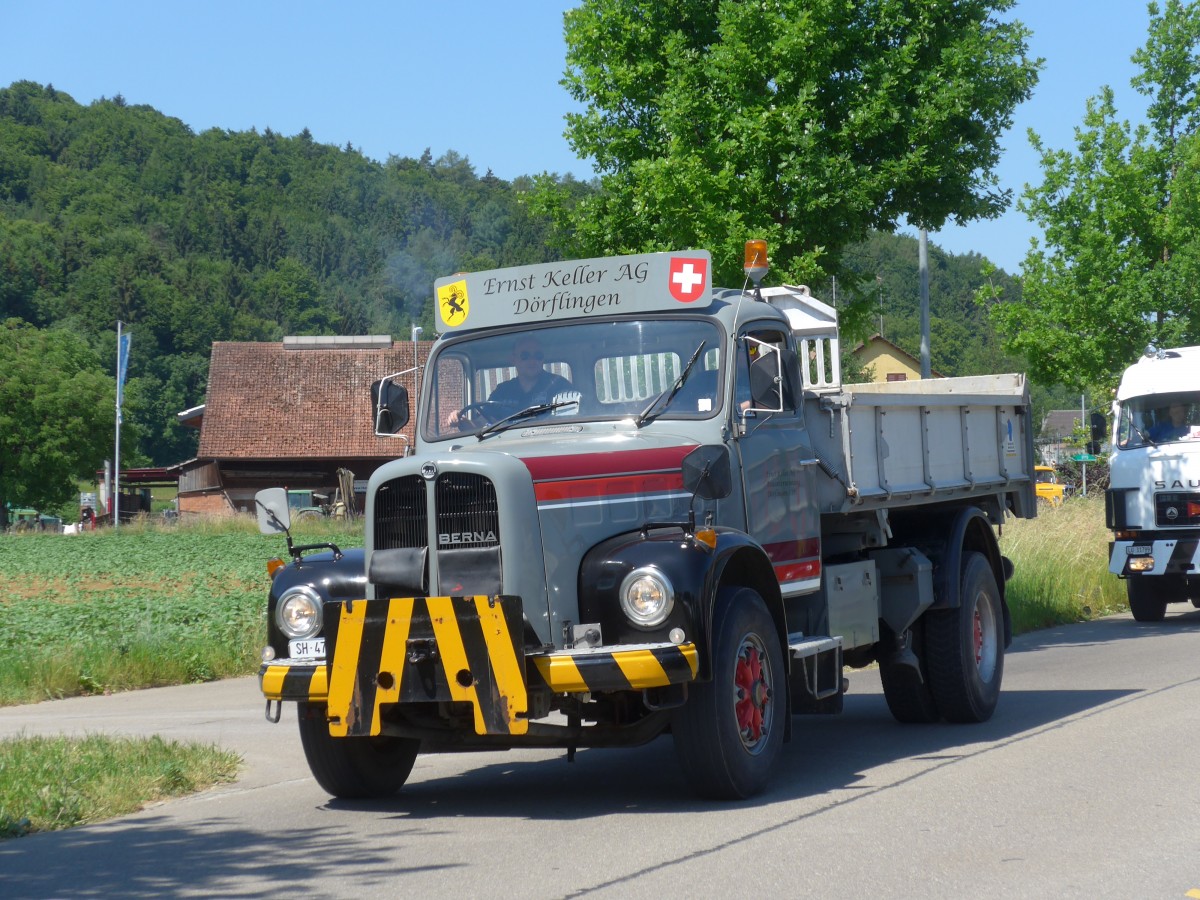 (161'859) - Keller, D�rflingen - SH 47'... - Berna am 6. Juni 2015 in Thayngen, Saurertreffen