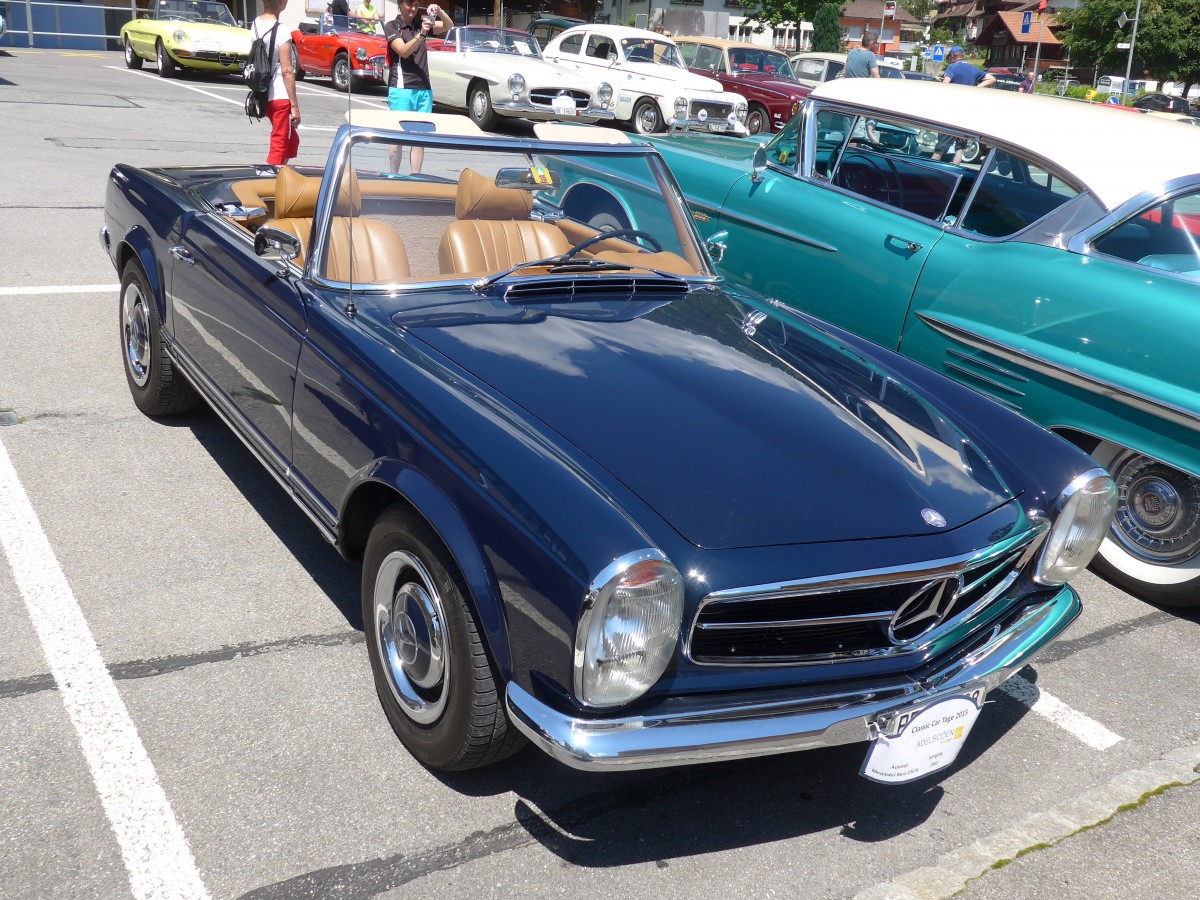 (161'964) - Mercedes - BE 78'738 - am 7. Juni 2015 in Frutigen, Marktplatz