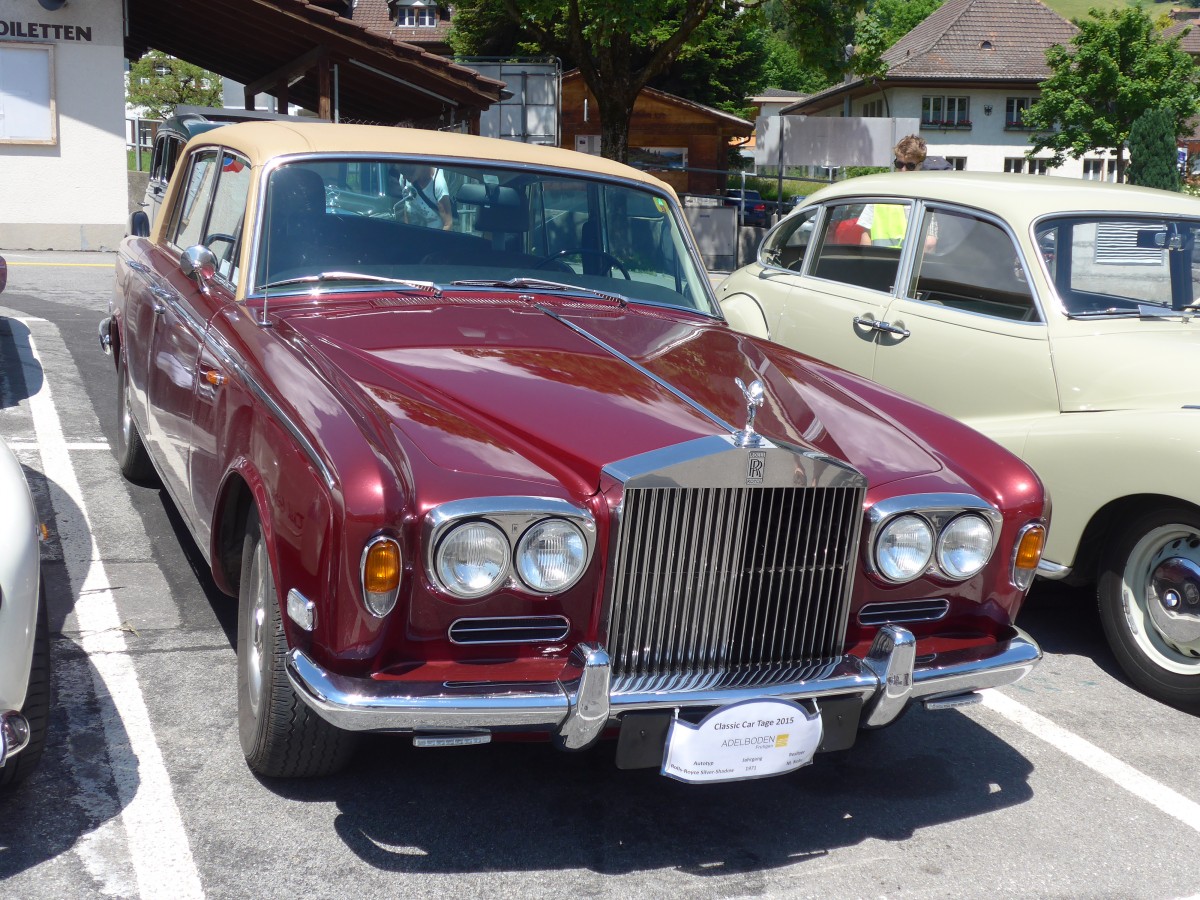 (161'973) - Rolls-Royce - BE 243'552 - am 7. Juni 2015 in Frutigen, Marktplatz