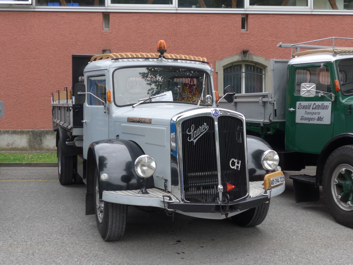 (162'229) - Saurer - VD 394'722 - am 20. Juni 2015 in Aigle, Saurertreffen