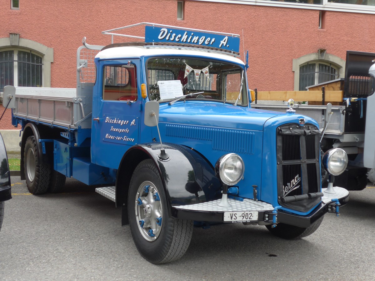 (162'230) - Dischinger, Niouc-sur-Sierre - VS 902 - Berna am 20. Juni 2015 in Aigle, Saurertreffen