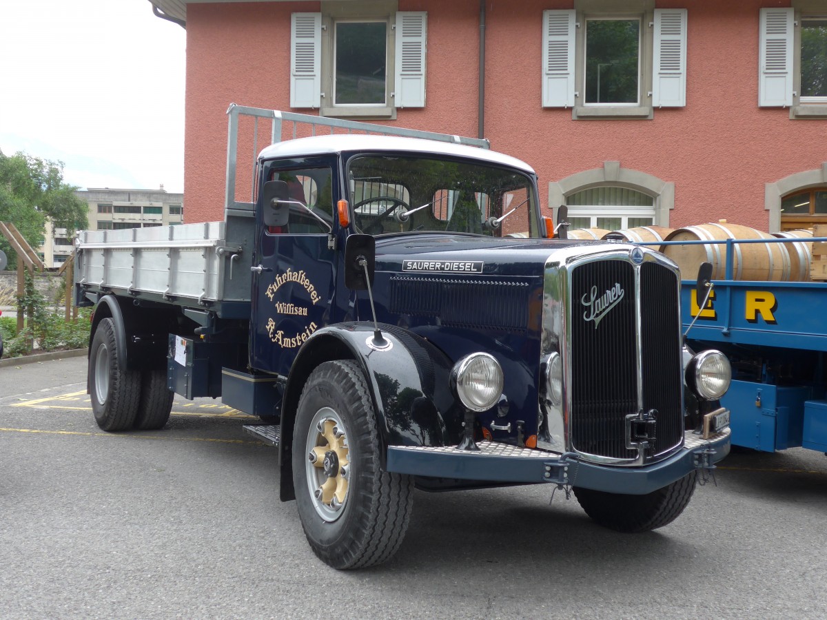 162'235) - Amstein, Willisau - LU 91'084 U - Saurer am 20. Juni 2015 in Aigle, Saurertreffen