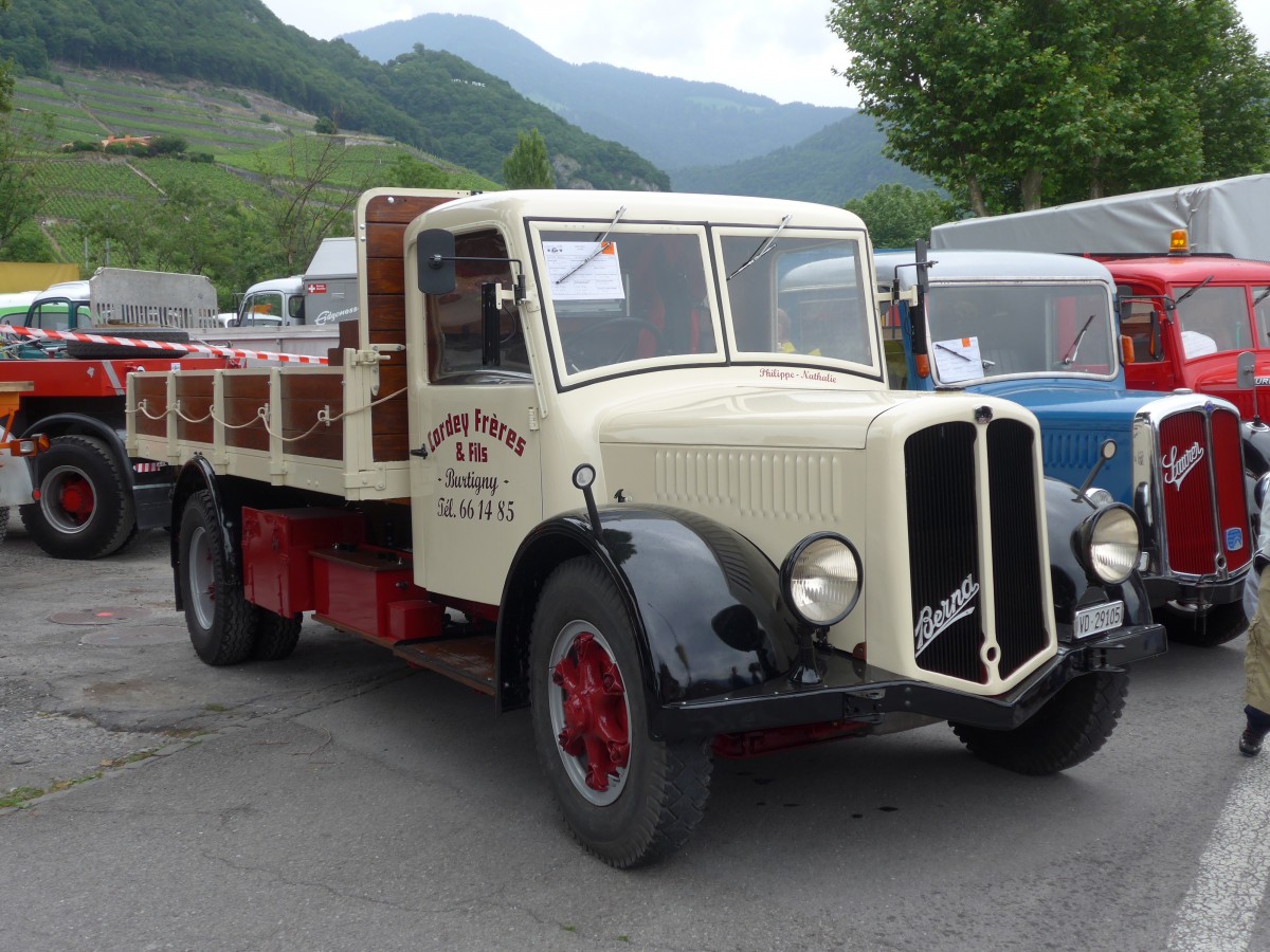 (162'239) - Cordey, Burtigny - VD 29'105 - Berna am 20. Juni 2015 in Aigle, Saurertreffen