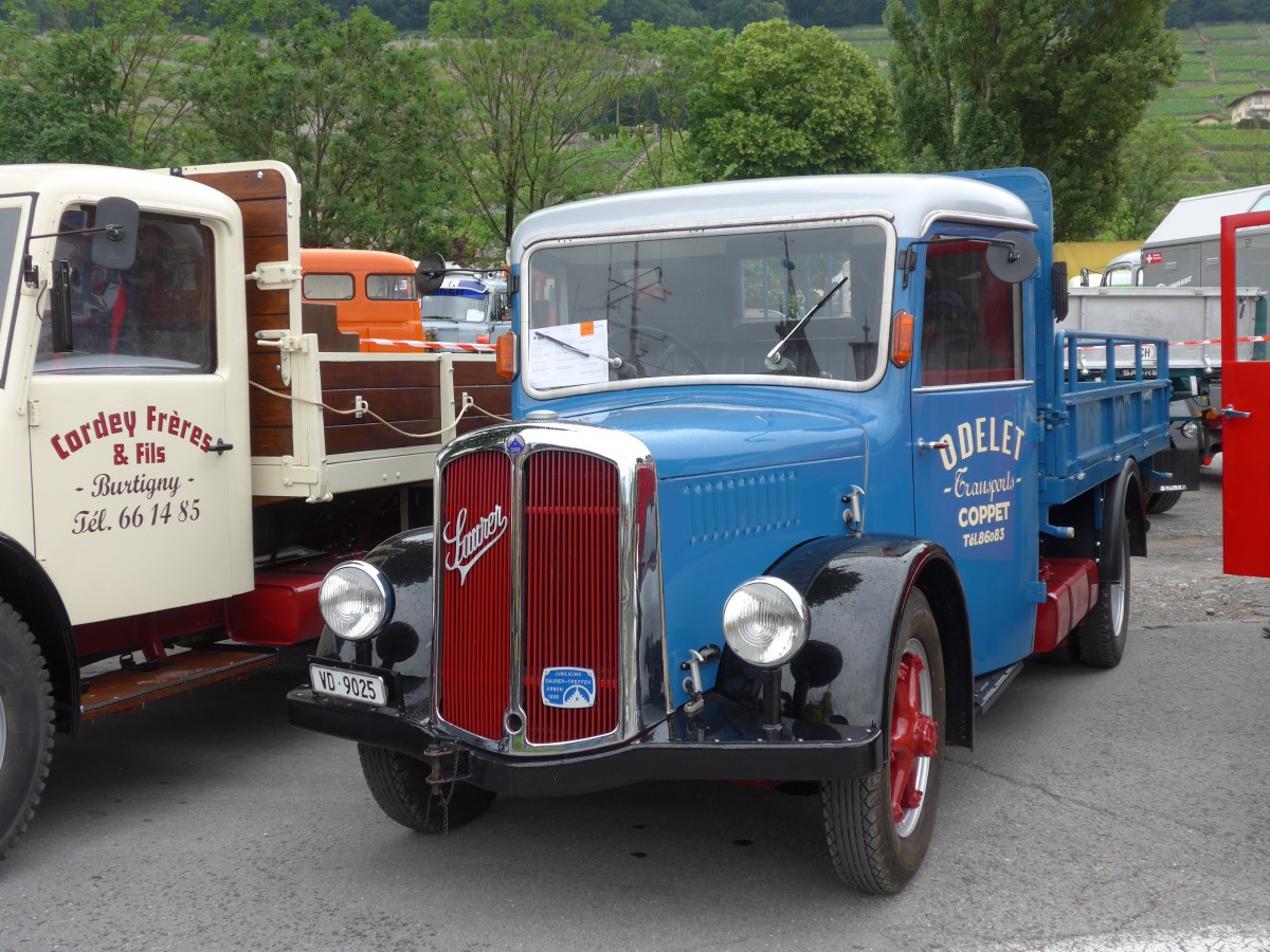 (162'242) - Odelet, Coppet - VD 9025 - Saurer am 20. Juni 2015 in Aigle, Saurertreffen