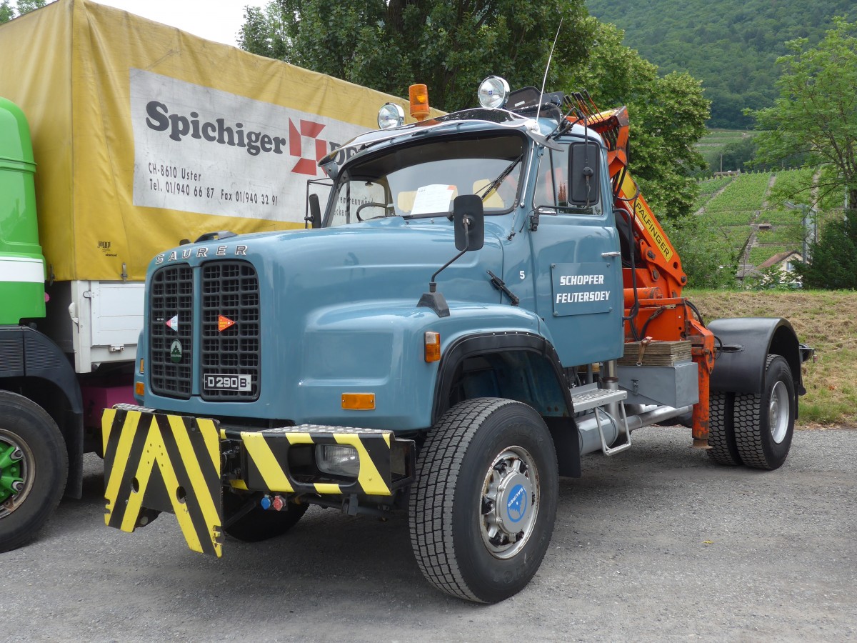(162'252) - Schopfer, Feutersoey - Nr. 5/BE 615 - Saurer am 20. Juni 2015 in Aigle, Saurertreffen