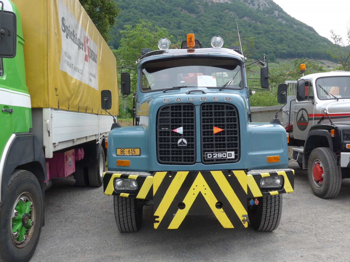 (162'253) - Schopfer, Feutersoey - Nr. 5/BE 615 - Saurer am 20. Juni 2015 in Aigle, Saurertreffen