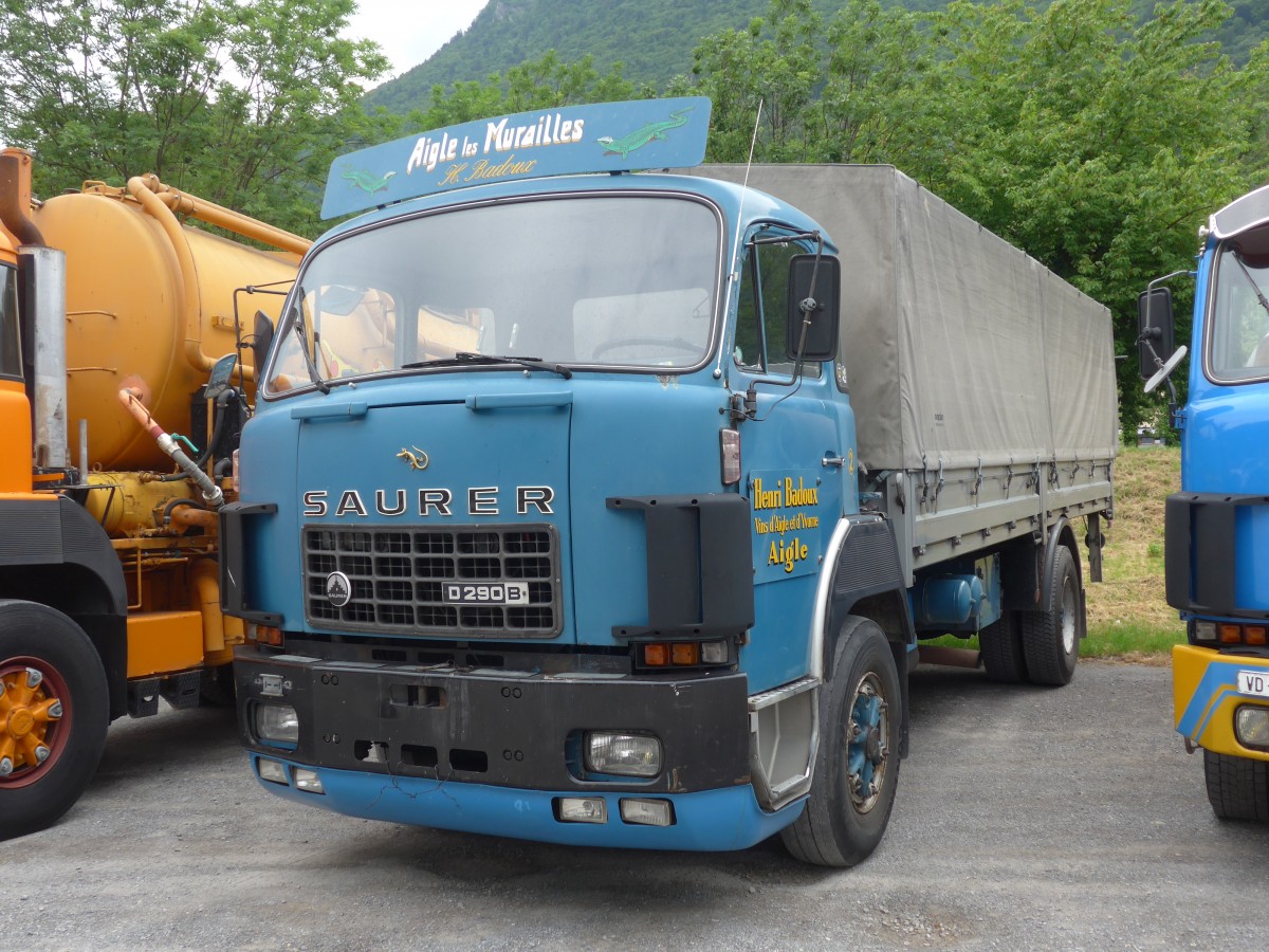 (162'259) - Badoux, Aigle - Nr. 2 - Saurer am 20. Juni 2015 in Aigle, Saurertreffen