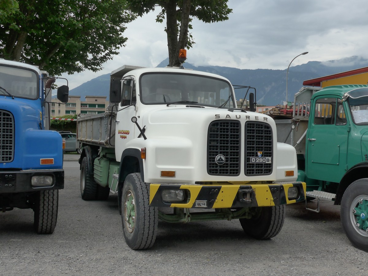 (162'284) - Buchard, Leytron - Saurer am 20. Juni 2015 in Aigle, Saurertreffen