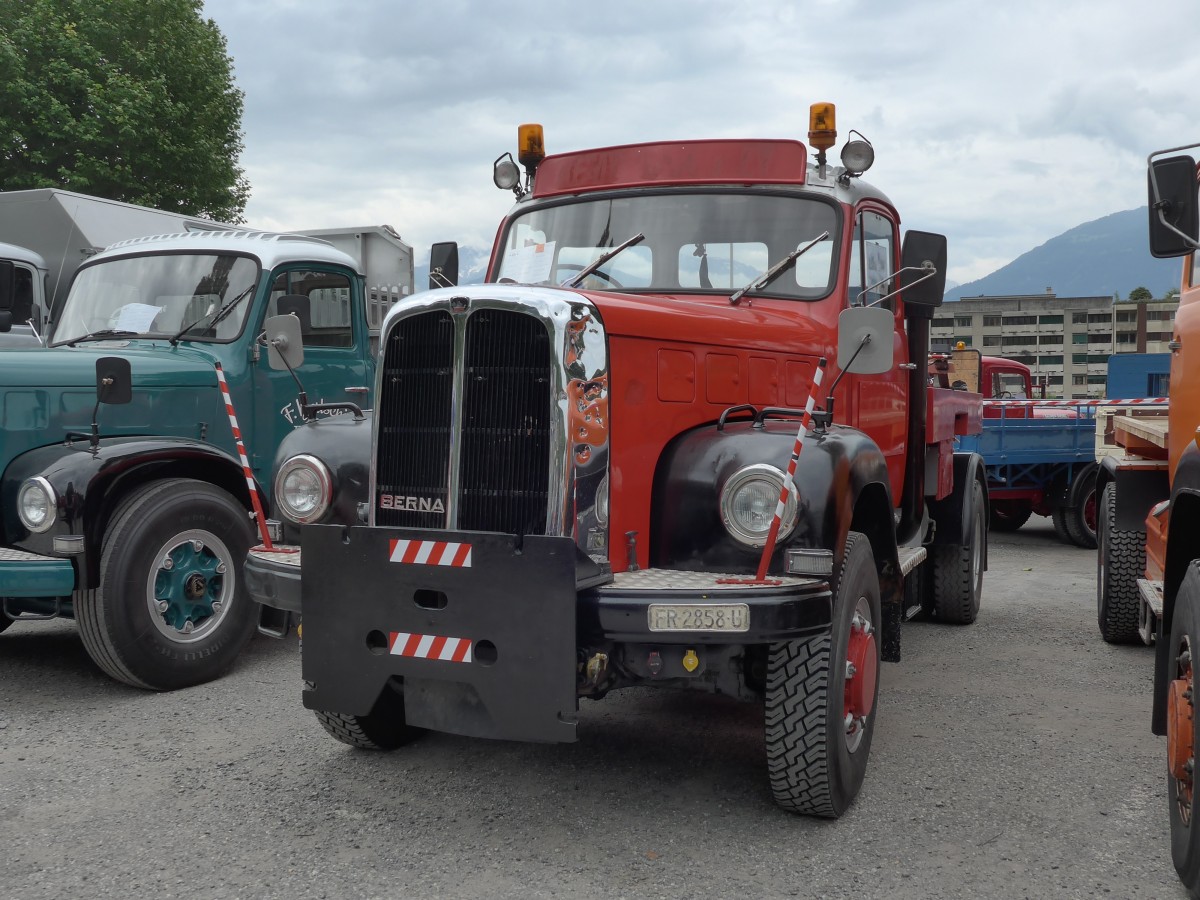 (162'293) - Berna - FR 2858 U - am 20. Juni 2015 in Aigle, Saurertreffen