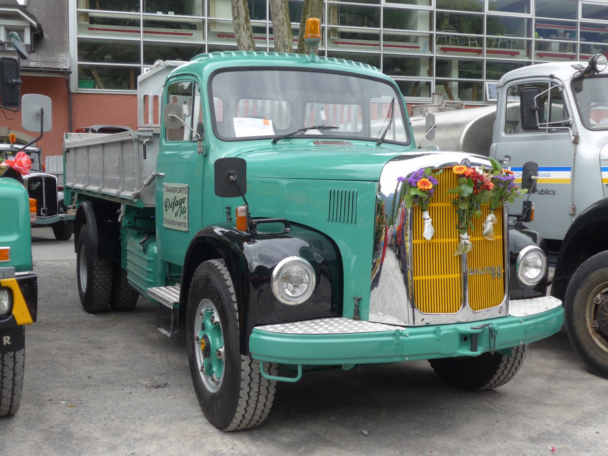 (162'300) - D�fago, Troistorrents - Saurer am 20. Juni 2015 in Aigle, Saurertreffen
