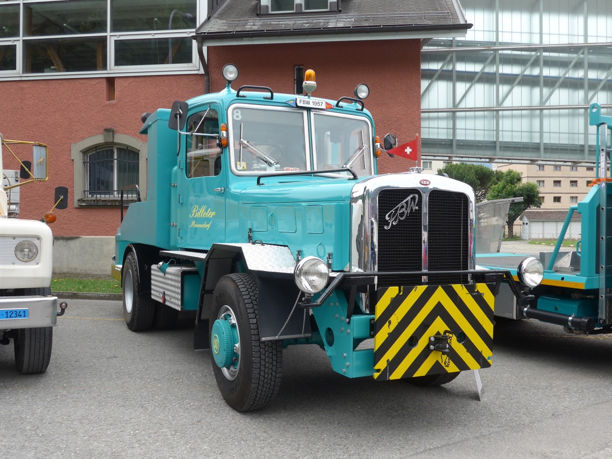 (162'306) - Billeter, M�nnedorf - Nr. 8 - FBW am 20. Juni 2015 in Aigle, Saurertreffen