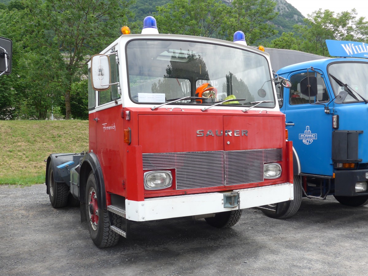 (162'310) - Firmenich - Saurer am 20. Juni 2015 in Aigle, Saurertreffen