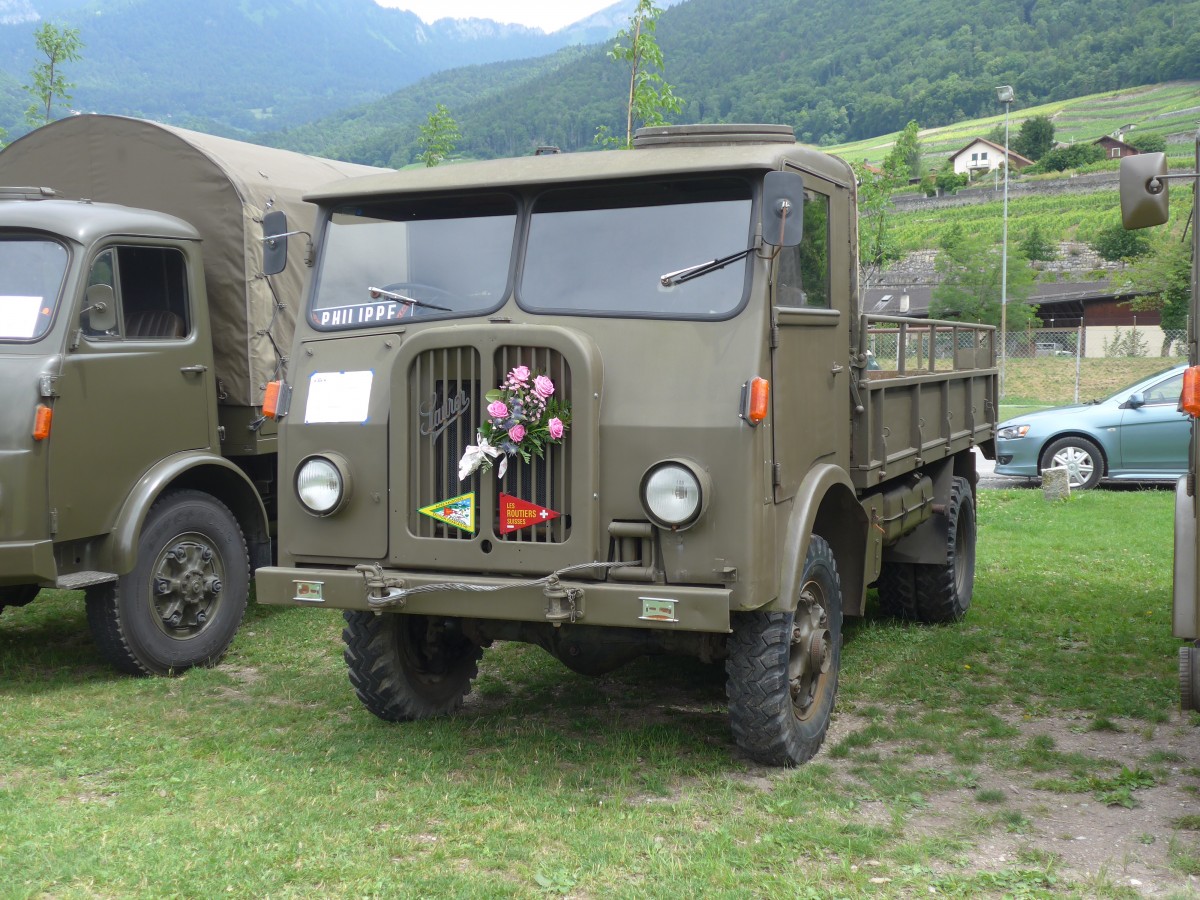 (162'326) - Saurer am 20. Juni 2015 in Aigle, Saurertreffen