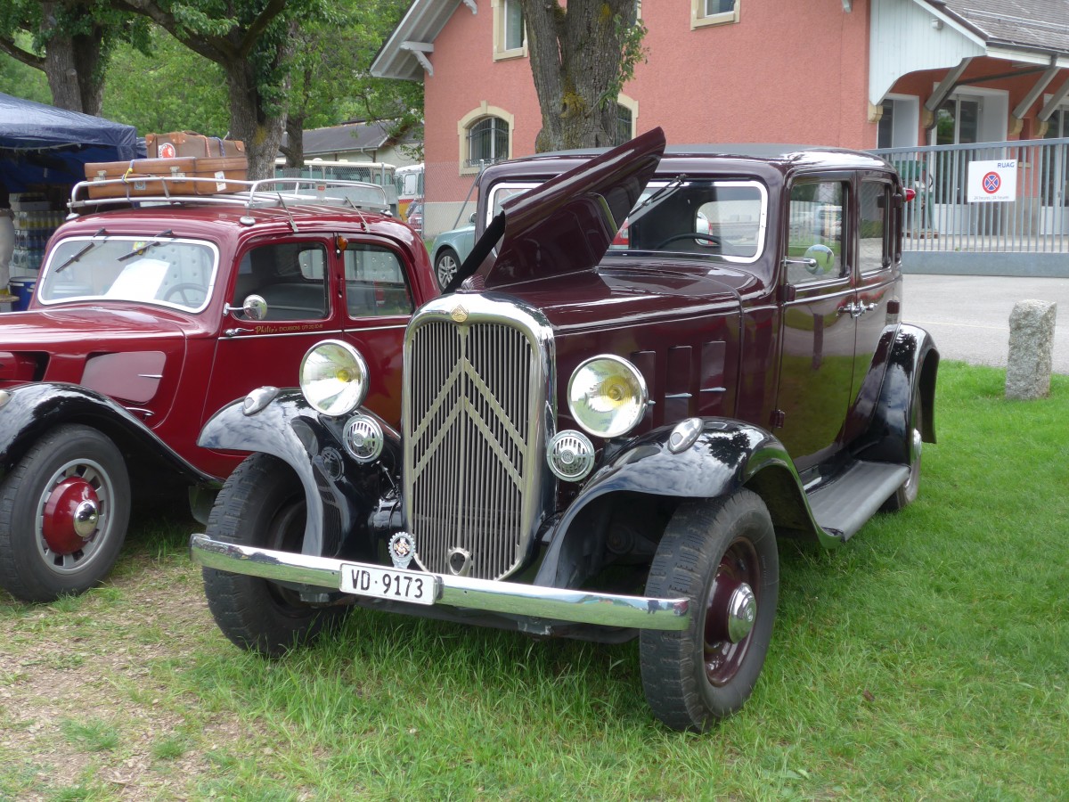 (162'336) - Citro�n - VD 9173 - am 20. Juni 2015 in Aigle, Saurertreffen