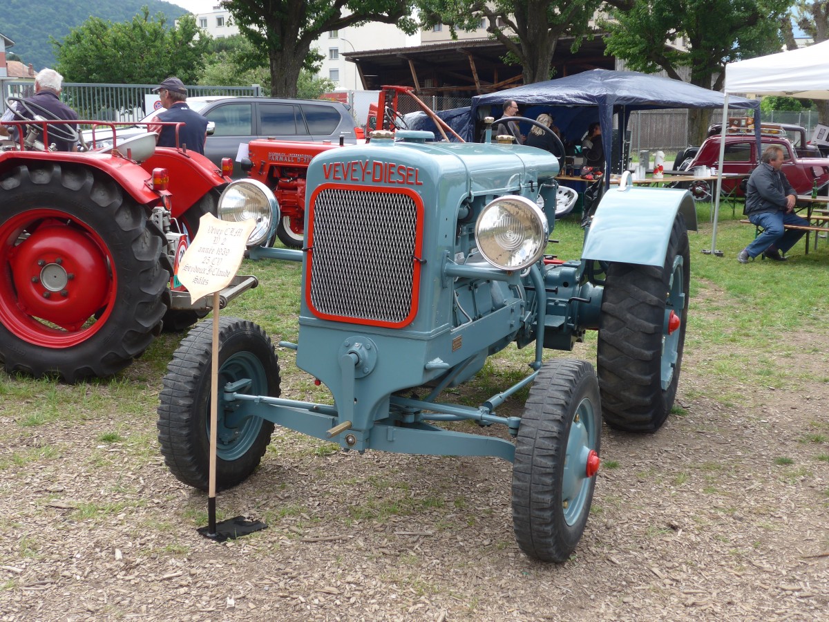 (162'337) - Vevey am 20. Juni 2015 in Aigle, Saurertreffen