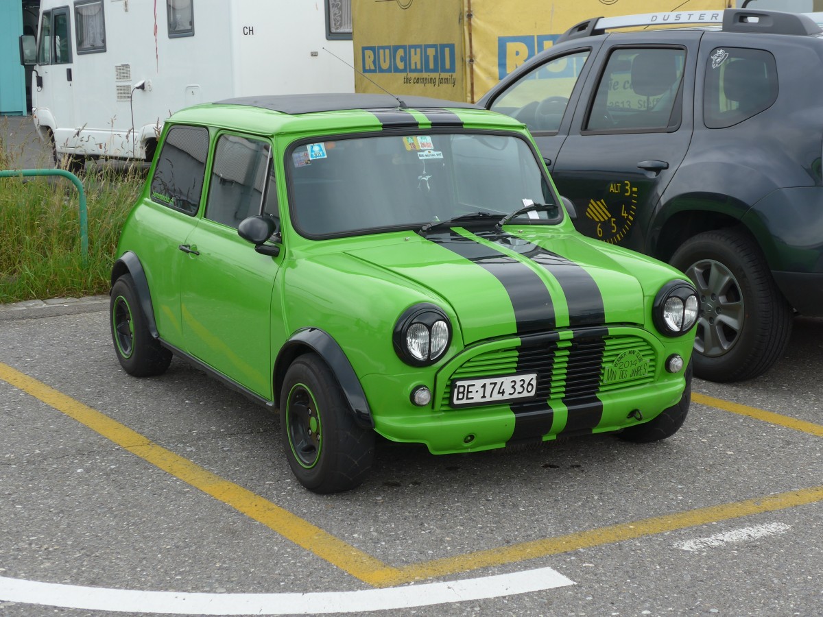 (162'462) - Austin Mini - BE 174'336 - am 22. Juni 2015 in Steffisburg, Moto-Center