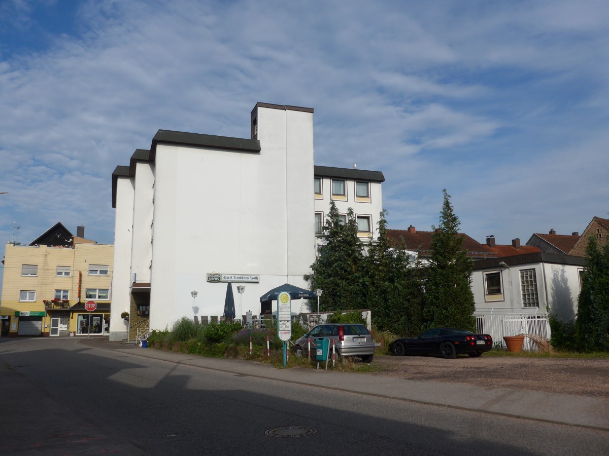 (162'557) - Hotel Landhaus Roth am 25. Juni 2015 in Erbach