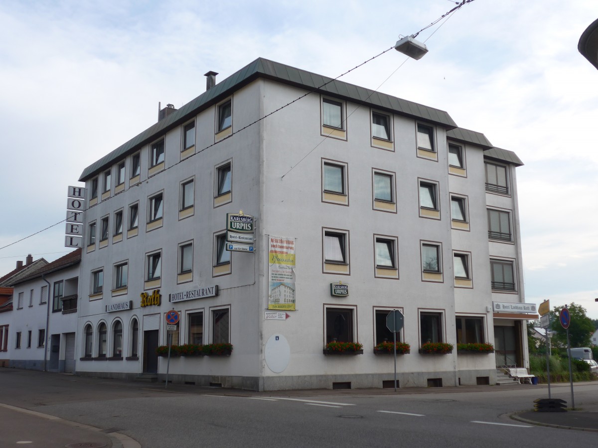 (162'562) - Hotel Landhaus Roth am 25. Juni 2015 in Erbach