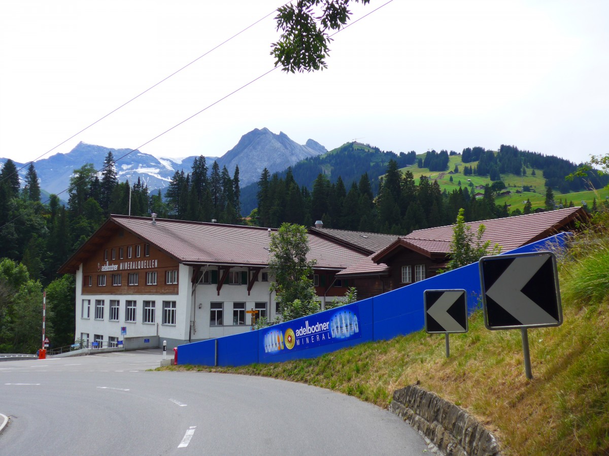 (163'148) - Adelbodner Mineralquellen am 26. Juli 2015 in Adelboden