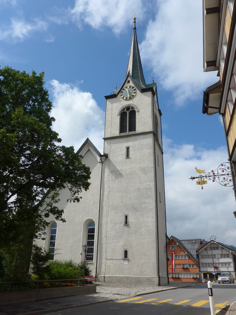 (163'228) - Kirche am 2. August 2015 in Urn�sch