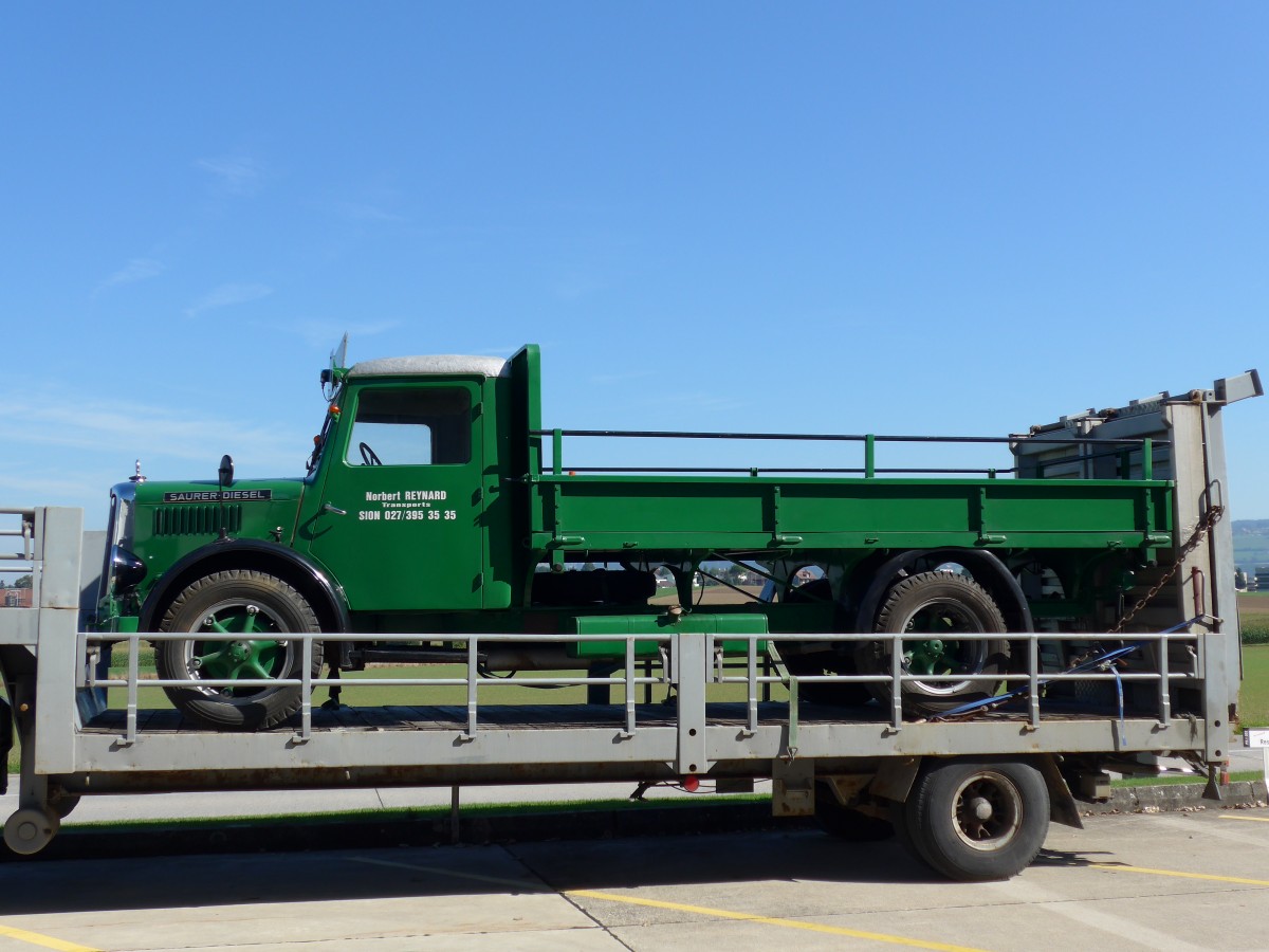 (163'927) - Reynard, Sion - Saurer am 29. August 2015 in Oberkirch, CAMPUS Sursee