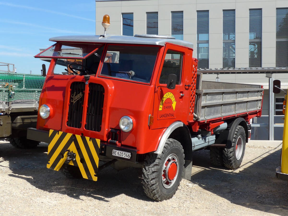 (163'960) - Moor, Langenthal - BE 620'546 - Saurer am 29. August 2015 in Oberkirch, CAMPUS Sursee