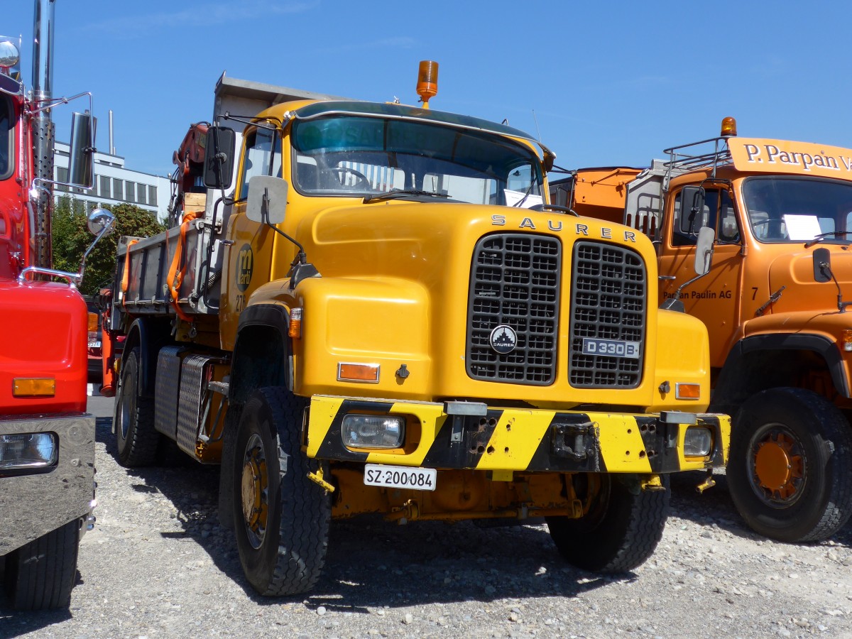(164'012) - Marti - Nr. 276/SZ 200'084 - Saurer am 29. August 2015 in Oberkirch, CAMPUS Sursee