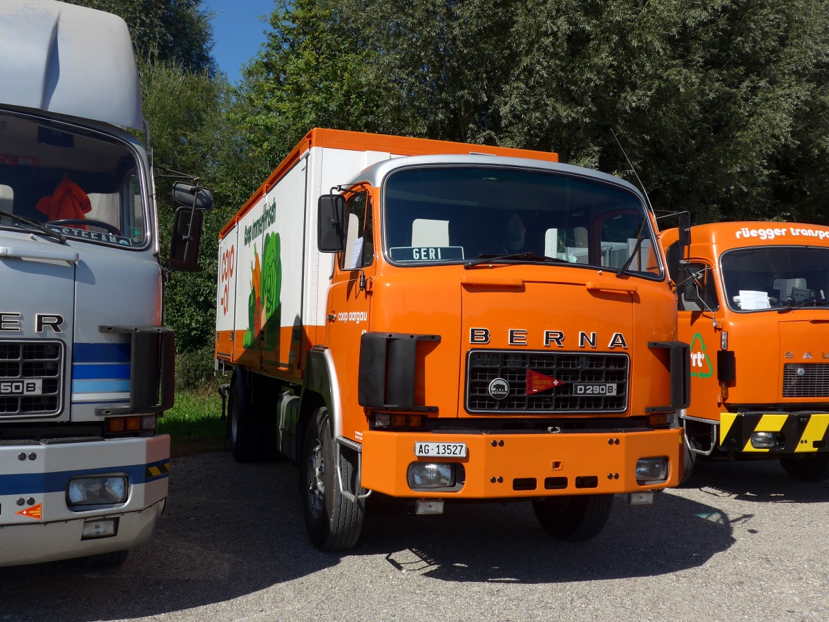 (164'023) - Coop Aargau - Nr. 42/AG 13'527 - Berna am 29. August 2015 in Oberkirch, CAMPUS Sursee