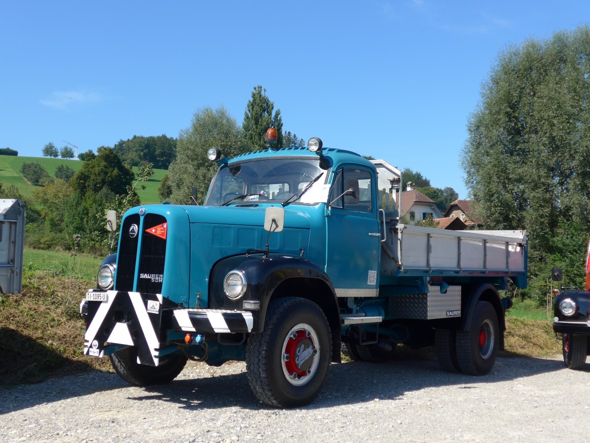 (164'026) - Saurer - TI 1095 U - am 29. August 2015 in Oberkirch, CAMPUS Sursee