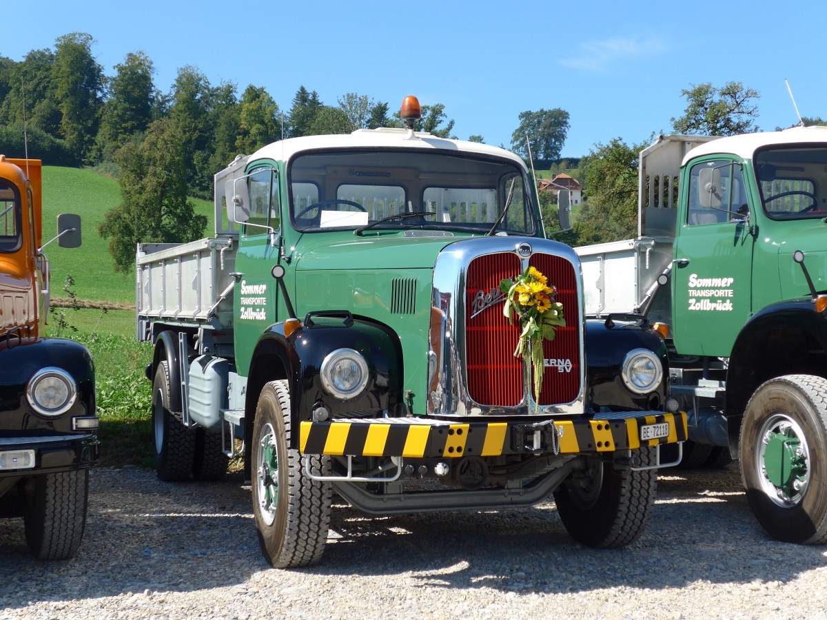 (164'033) - Sommer, Zollbr�ck - BE 72'118 - Berna am 29. August 2015 in Oberkirch, CAMPUS Sursee