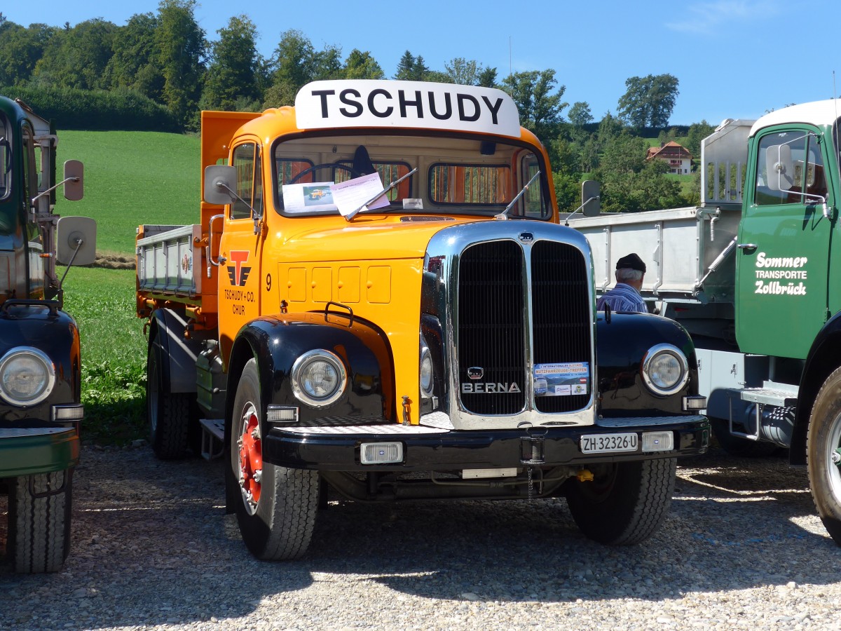 (164'034) - Tschudy, Chur - Nr. 9/ZH 32'326 U - Berna am 29. August 2015 in Oberkirch, CAMPUS Sursee