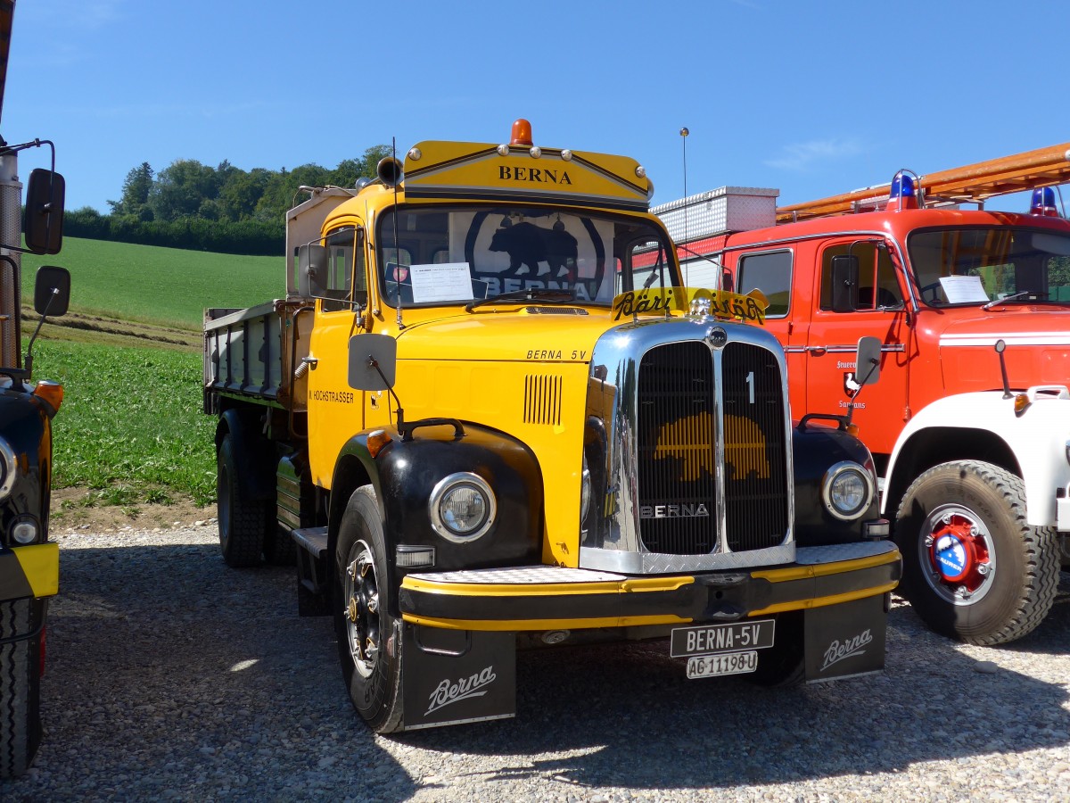 (164'037) - Hochstrasser - Nr. 1/AG 11'198 U - Berna am 29. August 2015 in Oberkirch, CAMPUS Sursee