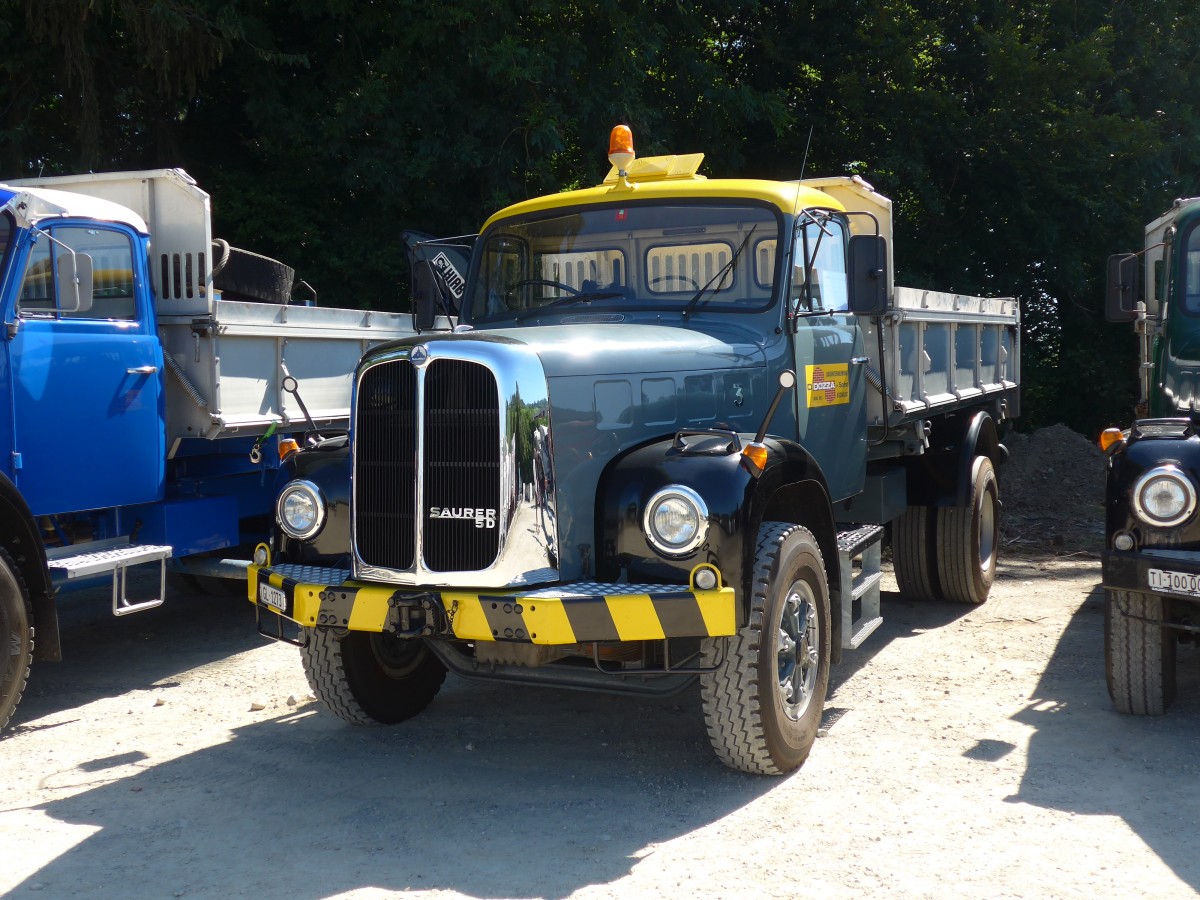 (164'058) - Dozza, K�snacht - Nr. 3/GL 1273 - Saurer am 29. August 2015 in Oberkirch, CAMPUS Sursee