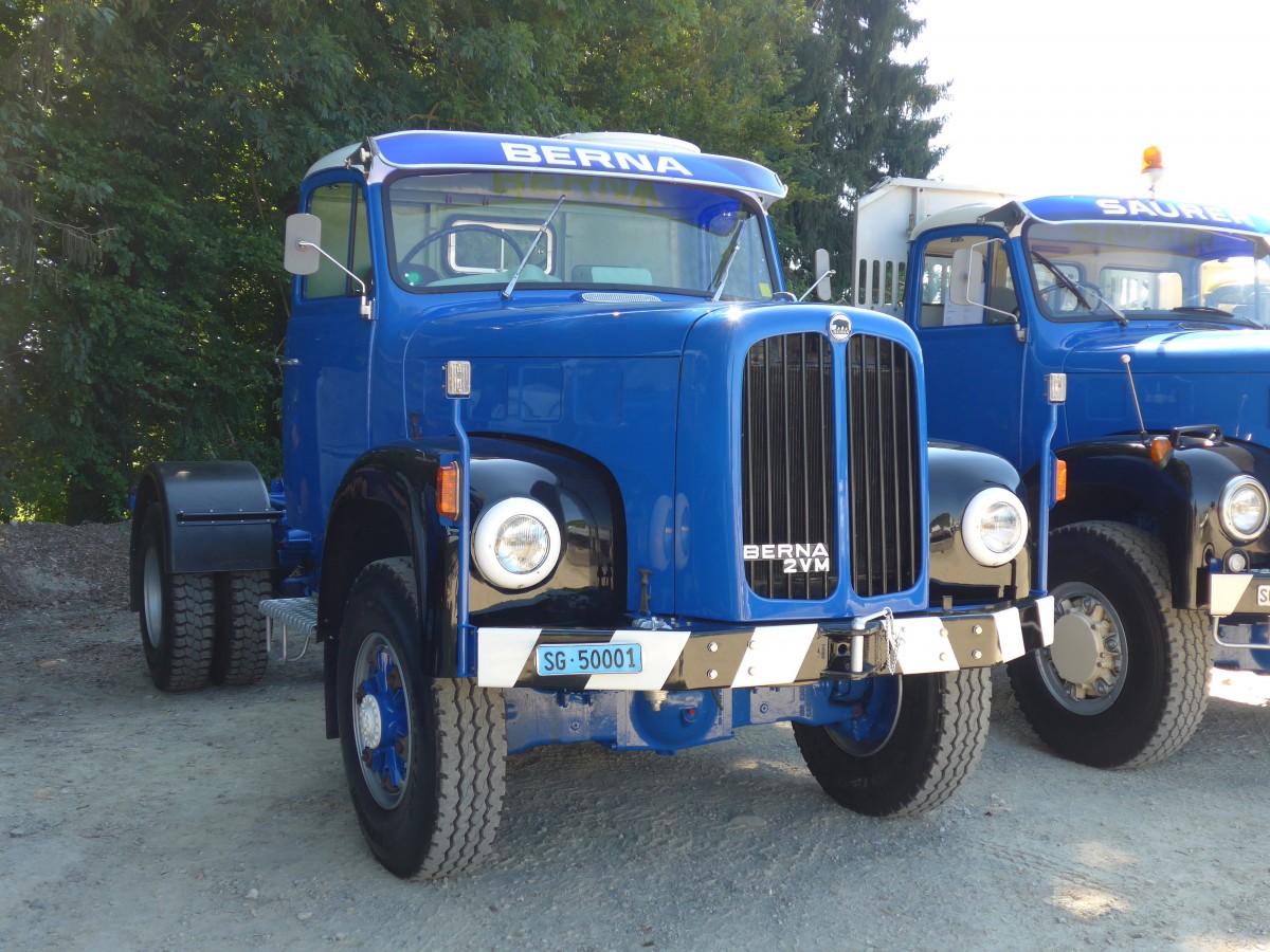 (164'060) - Berna - SG 50'001 - am 29. August 2015 in Oberkirch, CAMPUS Sursee
