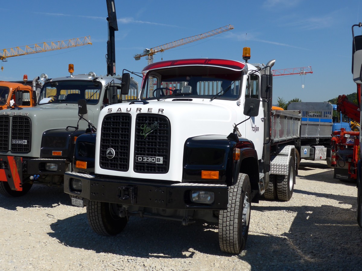 (164'066) - Toller - SG 353'643 - Saurer am 29. August 2015 in Oberkirch, CAMPUS Sursee