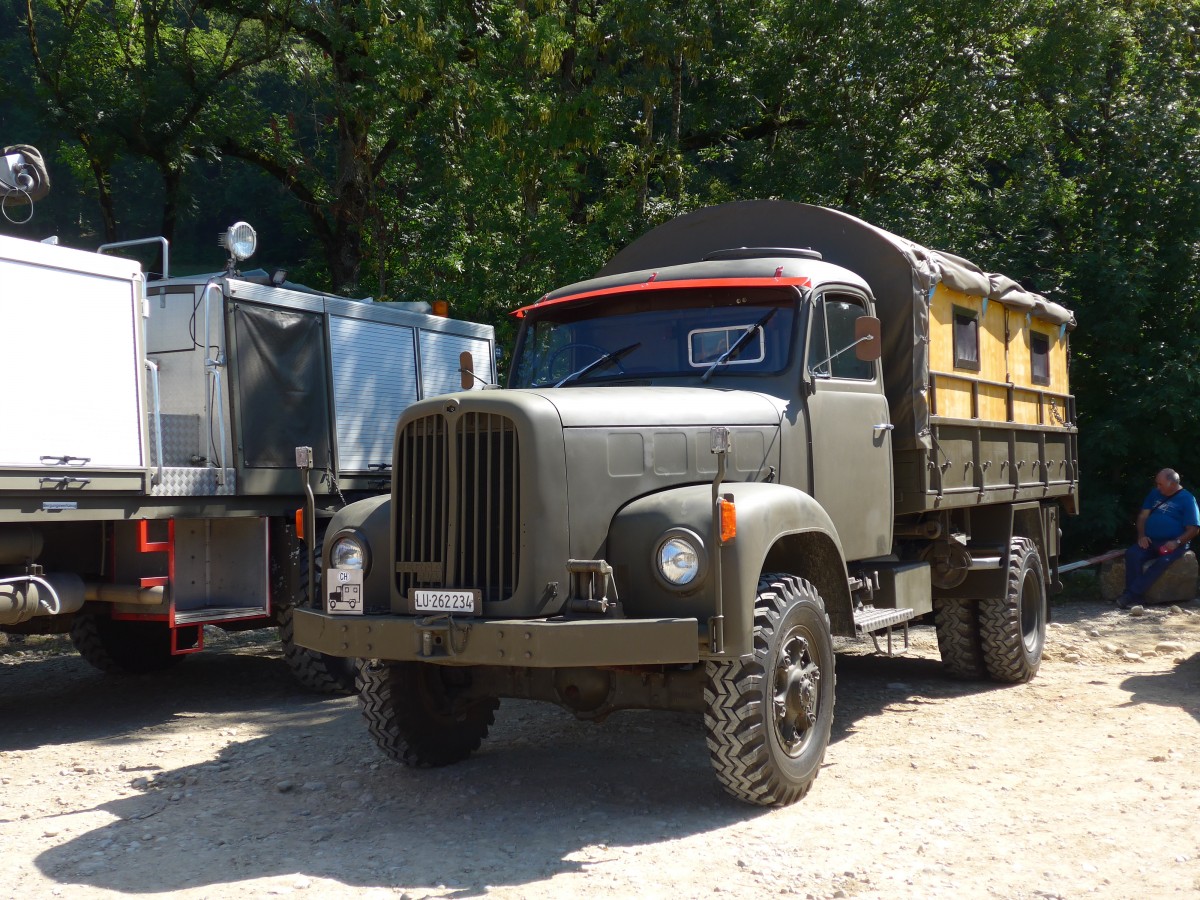 (164'098) - Berna - LU 262'234 - am 29. August 2015 in Oberkirch, CAMPUS Sursee